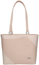 Karen 1522 bézs rostbőr női válltáska