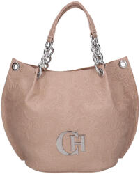 CHIARA rostbőr táska K 772 bis drapp virág