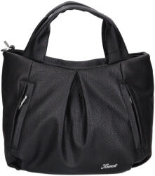 Karen 9512 fekete rostbőr női kézitáska