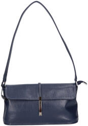 Karen 020 kék rostbőr női kicsi válltáska