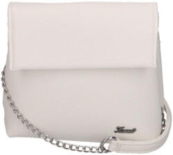 Karen D 383 fehér rostbőr táska