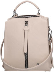 Karen D 408-P bézs steppelt rostbőr női táska