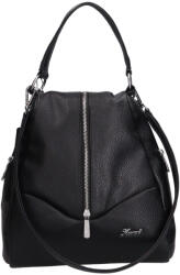 Karen rostbőr női hátizsák 1620 fekete