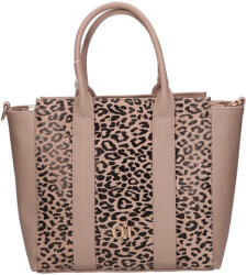 CHIARA E 6014 drapp rostbőr női táska