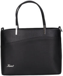 Karen rostbőr női táska D 444 fekete