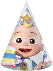 Procos CoComelon Cake parti kalap, csákó 6 db-os FSC (PNN97880)