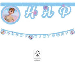 Procos Disney Frozen II Wind Spirit, Jégvarázs Happy Birthday felirat FSC 2 m (PNN93844)