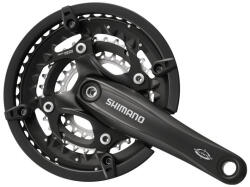 SHIMANO Hajtómű Deore 170mm 44x32x24f Octalink Fekete Hg-x 10-es Hollowtech Lv