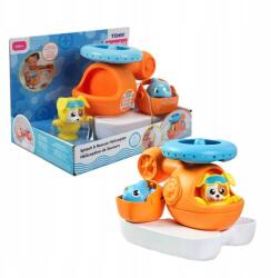 TOMY Fröccsenő Helikopter Fürdető Kutyus Kádhoz (E73305C)