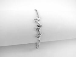 Ezüst 3 szitakötős ezüst karkötő