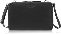 Paolo Peruzzi női kis bőr váll- és kézitáska | fekete