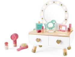 Hape Tündérdivat fésülködő asztalka világítással - 14 db-os készlet - Hape (HOR_HP_E3219)