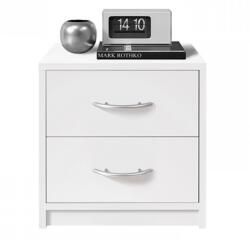 Ateir PEPE II éjjeliszekrény fehér színben - sprintbutor