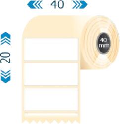 Value Tekercses THERMO címke 40x20mm 40/1500 Fehér (T0400002000-002) - smartbyte