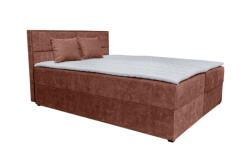 Aramis boxspring ágy, barna (180 cm)