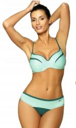 Marko Barbara fürdőruha szett, Size 75C, zöld, merevítős melltartó, poliamid