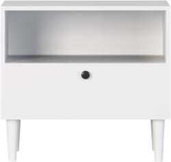 ELTAP Dullum 60 asztal fehér éjjeli szekrény, fehér - sprintbutor
