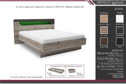 Divian Apollo ágykeret ágyráccsal 160cm