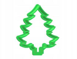 Congee Bio Karácsonyfa forma, kiszúró, 1 db (FOR-CHO)