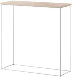 ADRK Milan konzol, Fehér, Sonoma - sprintbutor