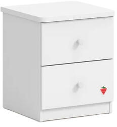 Cilek Noptiera pentru copii cu 2 sertare , Functionalitate si stil, colectia Varia White (20.94.1601.00)
