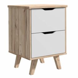 Fortrade Éjjeliszekrény lalita (sonoma + fehér) - sprintbutor