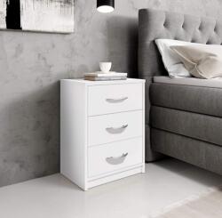Ateir PEPE III éjjeliszekrény fehér színben - sprintbutor - 17 788 Ft