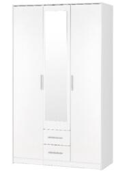 Halmar Lima s-3 gardrób fehér / tükör - sprintbutor