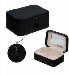 Atmosphera Ékszertartó Doboz, fekete, 19cm, fésülködőasztalhoz (199150)