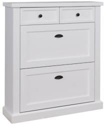 ADRK GALINEO 01 cipős szekrény, Fehér, Fehér - sprintbutor