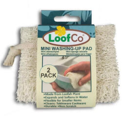  LoofCo Luffa Mini szivacs mosogatáshoz - 2 db - ecohaztartas
