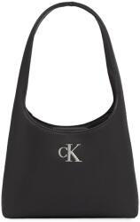 Calvin Klein Kézitáska, fekete, ekologikus bőr, kb. 22×15×6cm (CALVIN KLEIN)