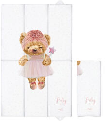  Utazó pelenkázó lap - lány maci