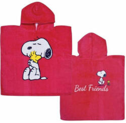  Snoopy Best Friend strand törölköző poncsó 50x100 cm - tisztitoszertrendelek