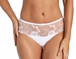 Lanny Mode Messina Bugyi, Size XL, csipkés, fehér, nylon, virágmintás