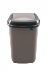 Plafor Quatro rugós billenőfedeles szemetes 45L Mocca