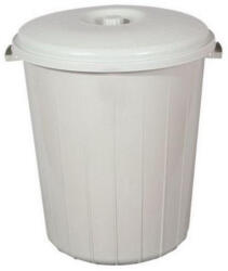 PLANET Kerek Szemetes kuka eco szürke 70 L - shopbazis