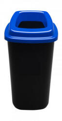Plafor Sort szelektív hulladékgyűjtő, szemetes 45L fekete/kék - tisztitoszertrendelek