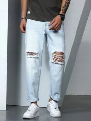 Shein Férfi egyenes szárú farmernadrág straight leg, M