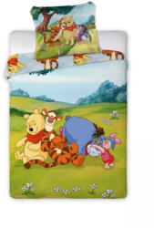  Disney Micimackó Sunny Meadow gyerek, ovis ágyneműhuzat 100×135 cm, 40×60 cm (FRR301446) - oliviashop