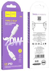 hoco. X96 Type-C - Lightning adat- és töltőkábel Hyper PD 100W 1m (fekete)