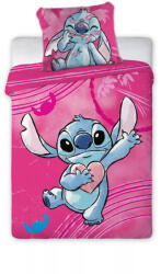  Disney Lilo és Stitch, A csillagkutya Heartbeat gyerek, ovis ágyneműhuzat 100×135 cm, 40×60 cm (FRR301453) - oliviashop