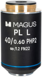 MAGUS 40HP 40х/0, 60 Plan L phase PHP2 ∞/1, 2 SzM 3, 5 mm objektív (83439)