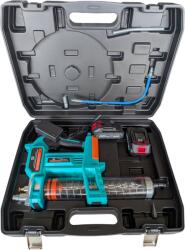 German Meister Gresor electric automat, 128V 8Ah XGT, lubrifiere eficienta, design ergonomic, pentru utilaje / excavatoare , uz general, German Meister
