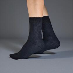 Ollike Női GYAPJÚ zokni LAZA gumis Fekete, 35-38 106104