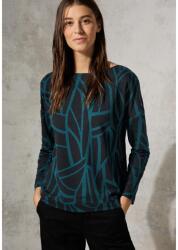 CECIL OTLT Ing - TOS Terry AOP Button T-Shirt 2411