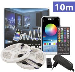 Sunshine Kids Set banda LED 30/m RGB SMART 2x5m IP65 7.2W/m 36W SunShine (SLS005) - pretexpert