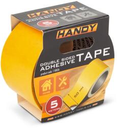 HANDY Banda dublu adeziva permanent Handy 5m x 50mm alba 11083A (11083A) - pretexpert