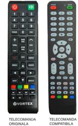  Telecomanda compatibila cu originalul pentru TV Vortex V24MFZHN (651) (V24MFZHN)