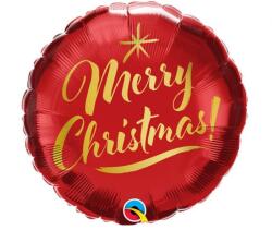  Karácsonyi Merry Christmas Red fólia lufi 46 cm (MLG898447) - sandori